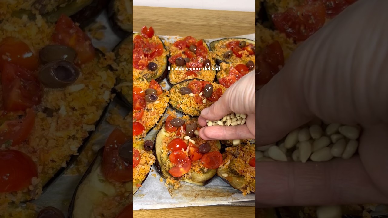 Melanzane gratinate alla siciliana