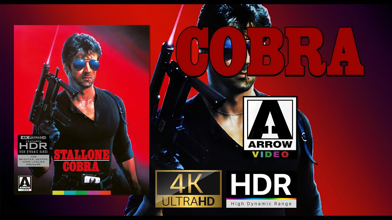 Cobra (1986) 4K UHD HDR (2025 Arrow Video - USA)