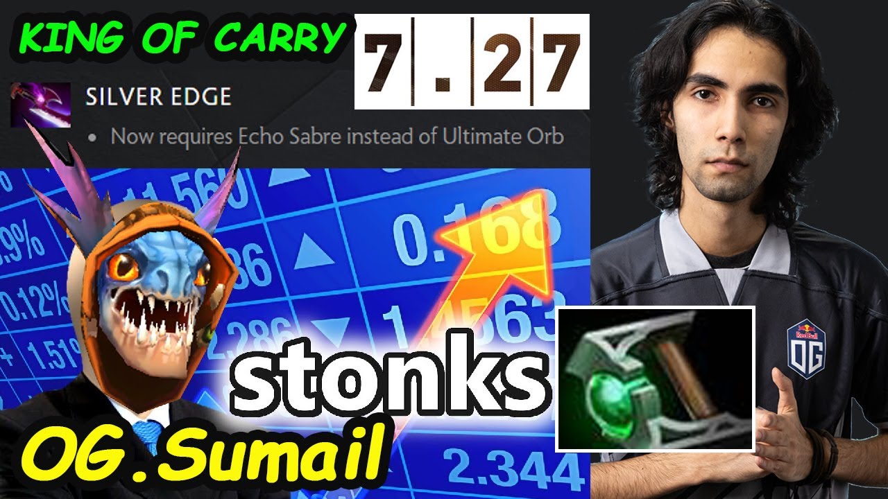 OG Sumail Slark New Patch 7.27 Update New Imba Item Destroy Pub King of Carry Dota 2 pro Gameplay