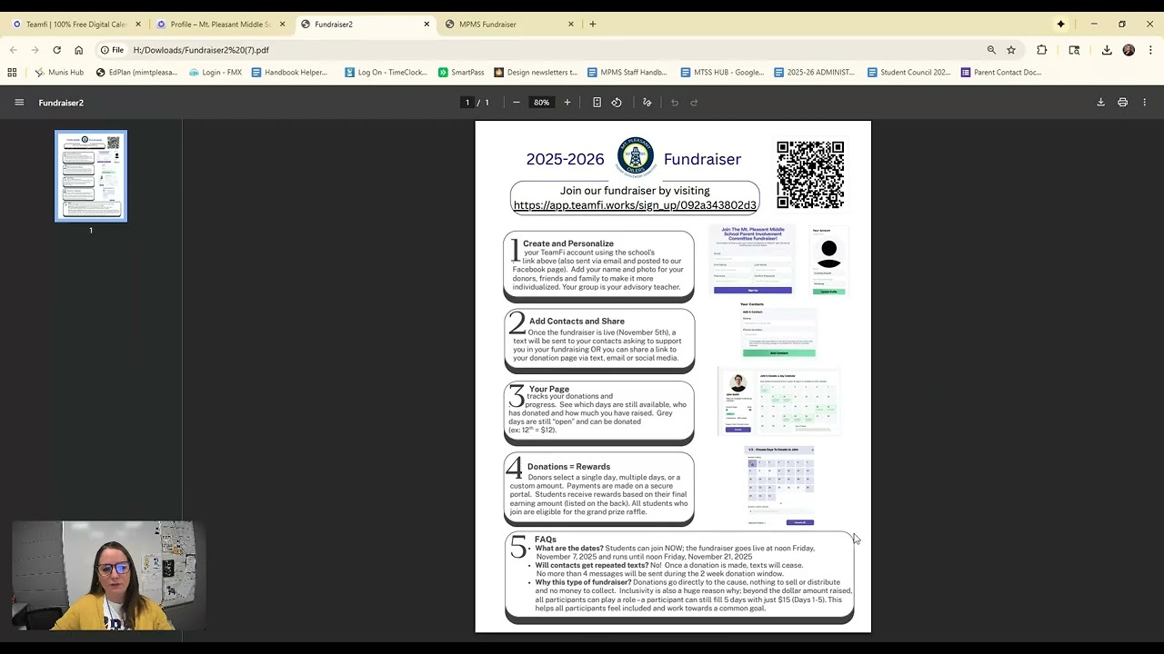 Fundraiser Overview