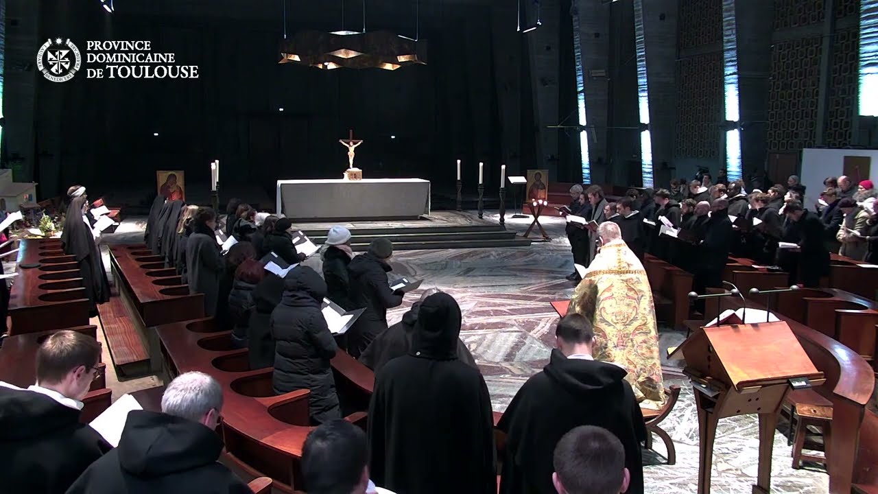 Premières vêpres de la solennité de saint Thomas d'Aquin (samedi 27 janvier 19h)