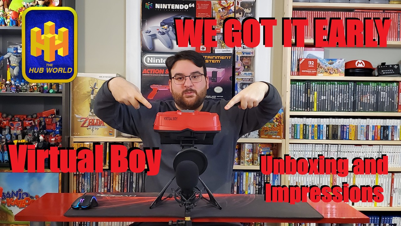 NEW Virtual Boy Unboxing & Impressions!