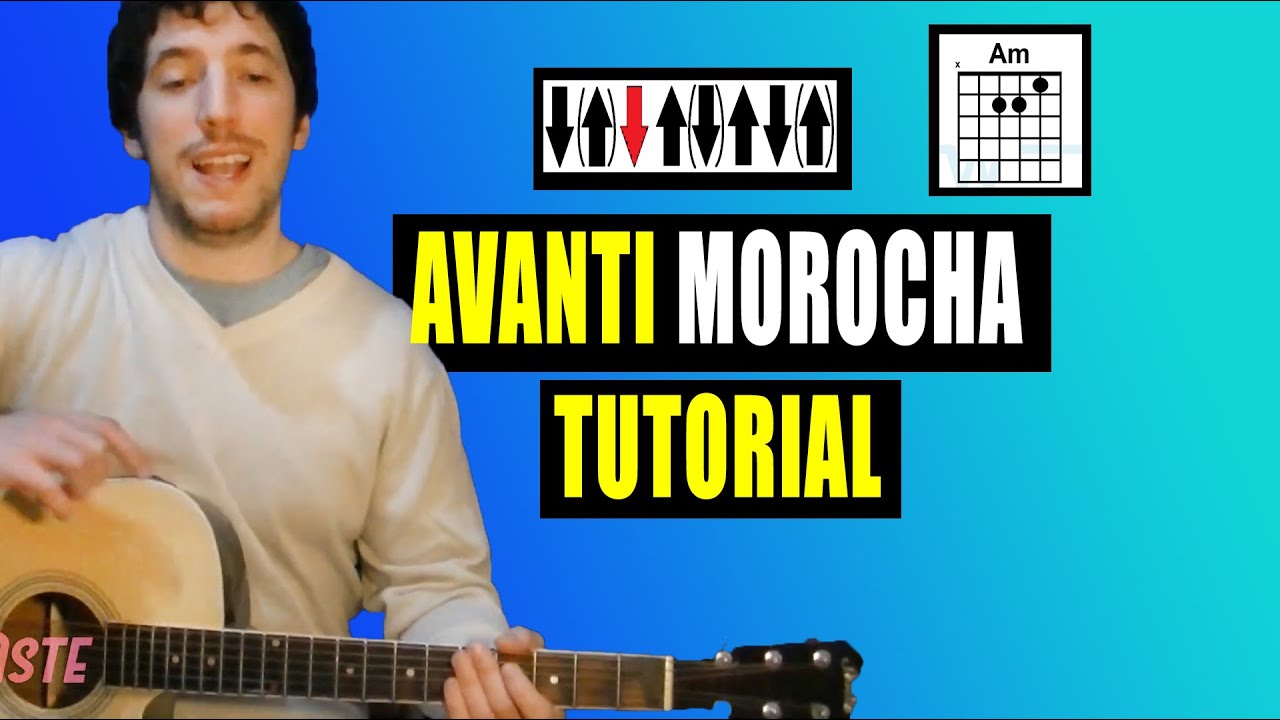 Tutorial de Guitarra: Avanti Morocha – Caballeros de la Quema | Acordes + Rasgueo (1/2) | Nacho Aste
