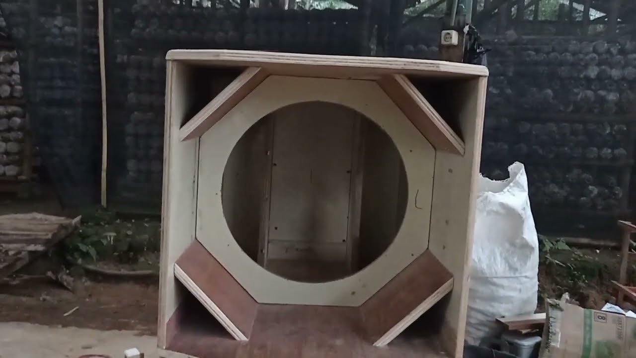 tutorial membuat BOX sub Martin 18 inc singel custom part1