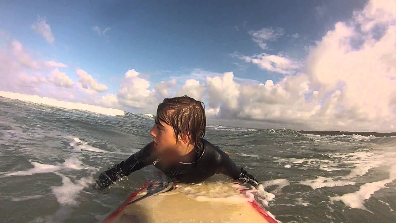 Surf &agrave; Sainte-Barbe GoPro