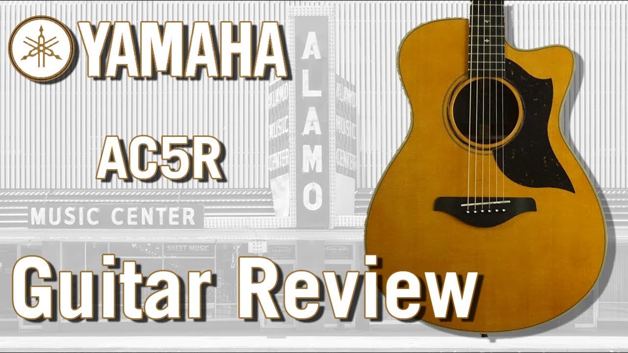 Обзор акустической электрогитары Yamaha AC5R