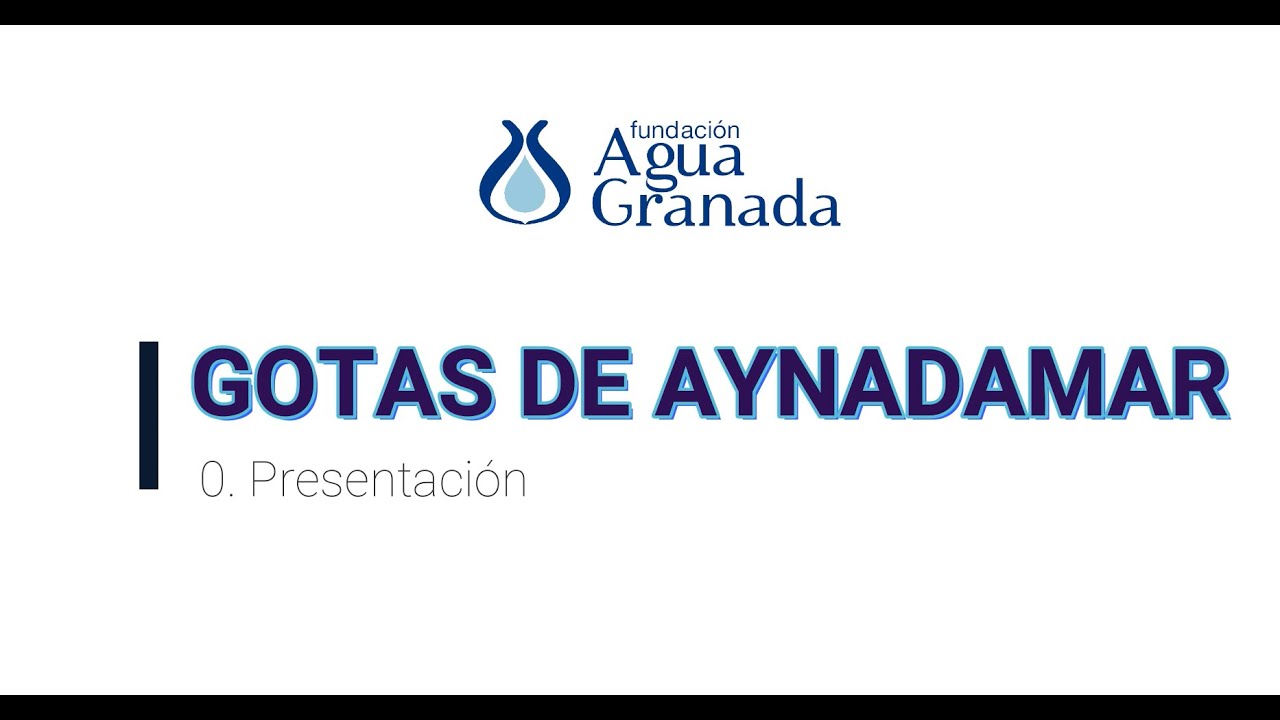 GOTAS DE AYNADAMAR - 0. PRESENTACIÓN