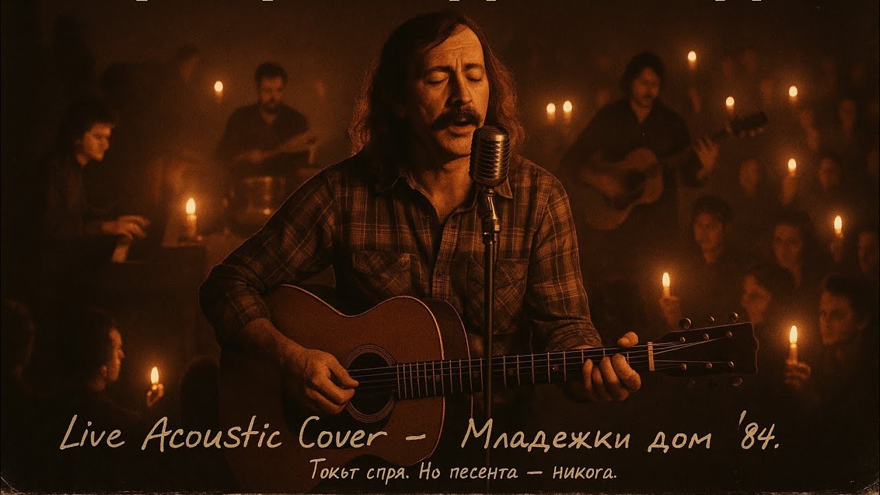 Щурците - Две следи (Live Acoustic Cover - Младежки дом ‘84)