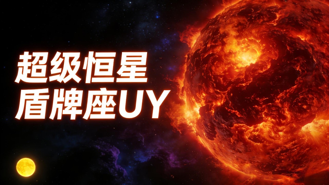能裝下18億個太陽！99%的人不知道，【超級恆星盾牌座UY】究竟有多恐怖？