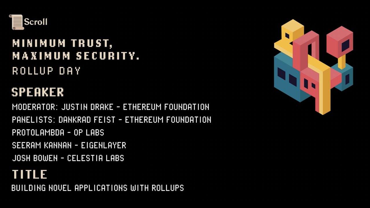 Rollup Day 2022 - Building Novel Applications with Rollups