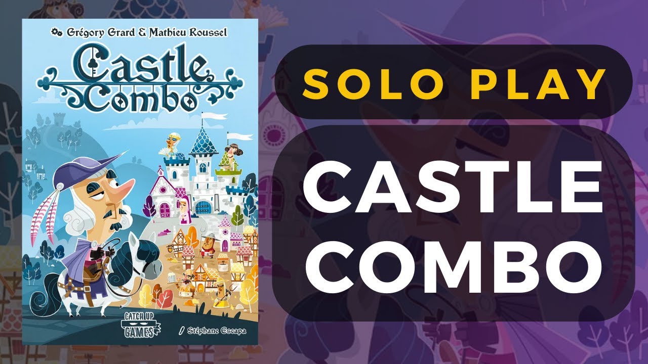 Castle Combo - Solo Playthrough (my simple solo variant) | DaniCha