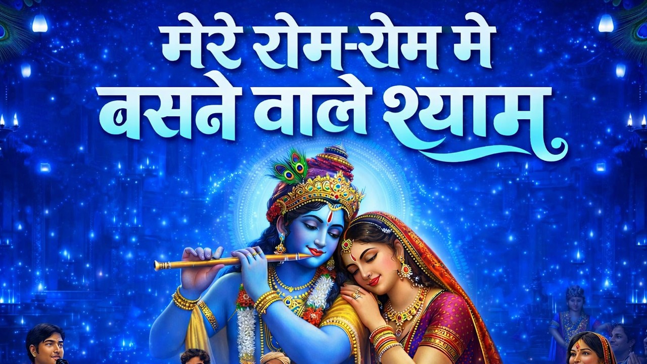 🎵 Title (टाइटल):मेरे रोम रोम में बसने वाले श्याम | Dil Ko Chhoo Jane Wala Krishna Bhajan 2026