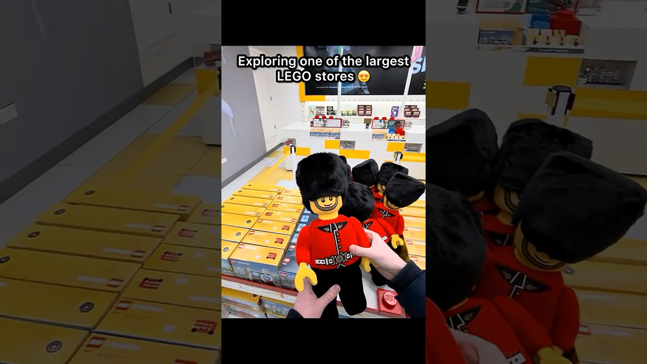 Исследуем один из крупнейших магазинов LEGO!