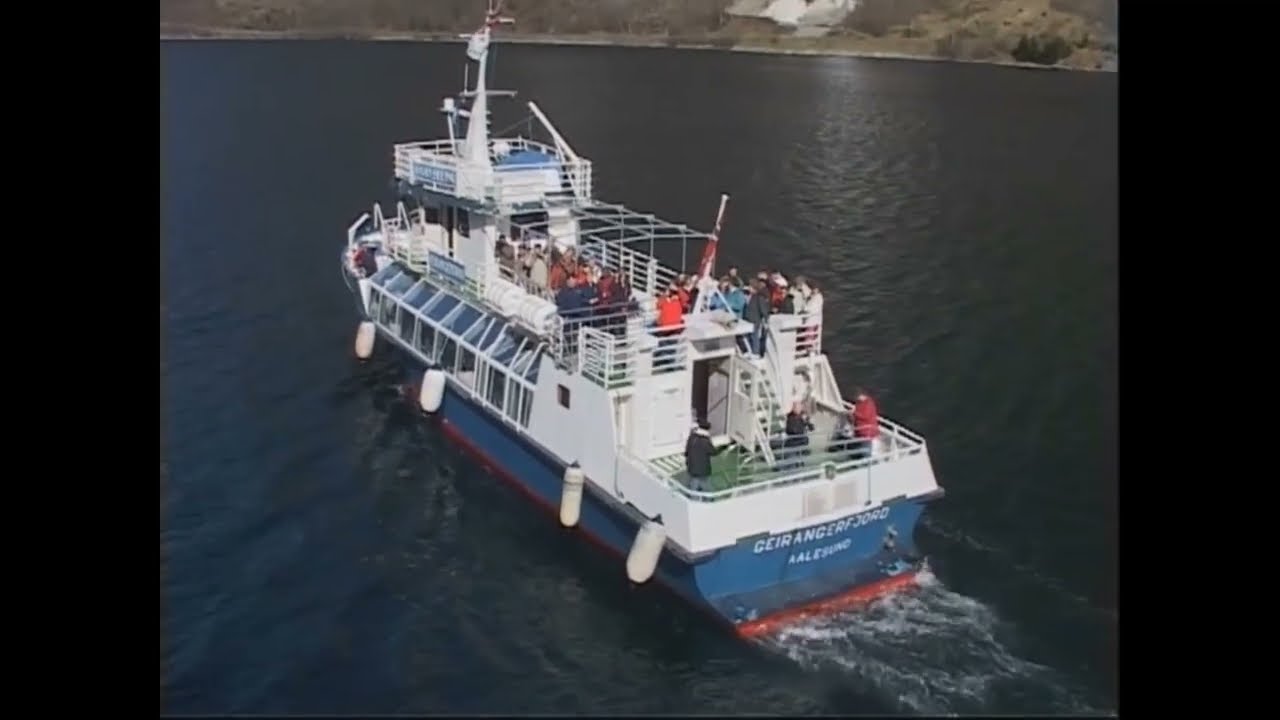 Archiv / MS Nordstjernen Bergen - Trondheim April 2002