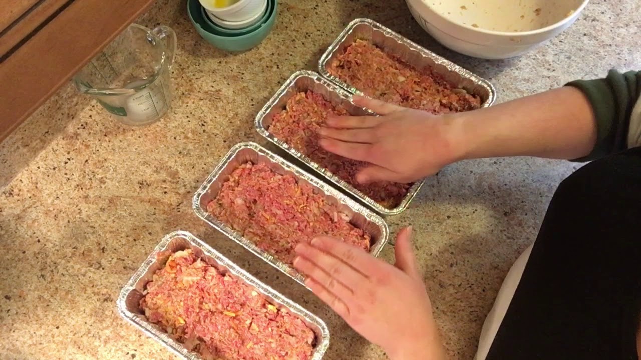 Meat Loaf Freezer Meal