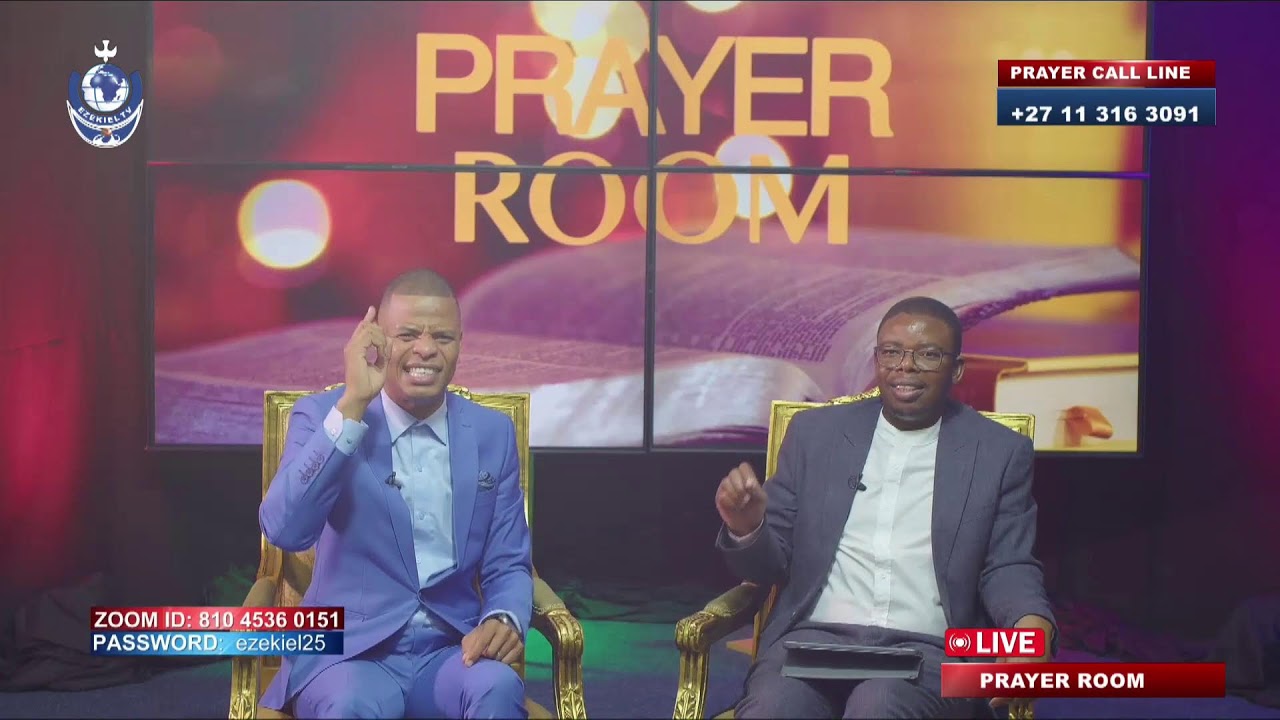 Prayer Room. Pastor T. Ngodo RSA
