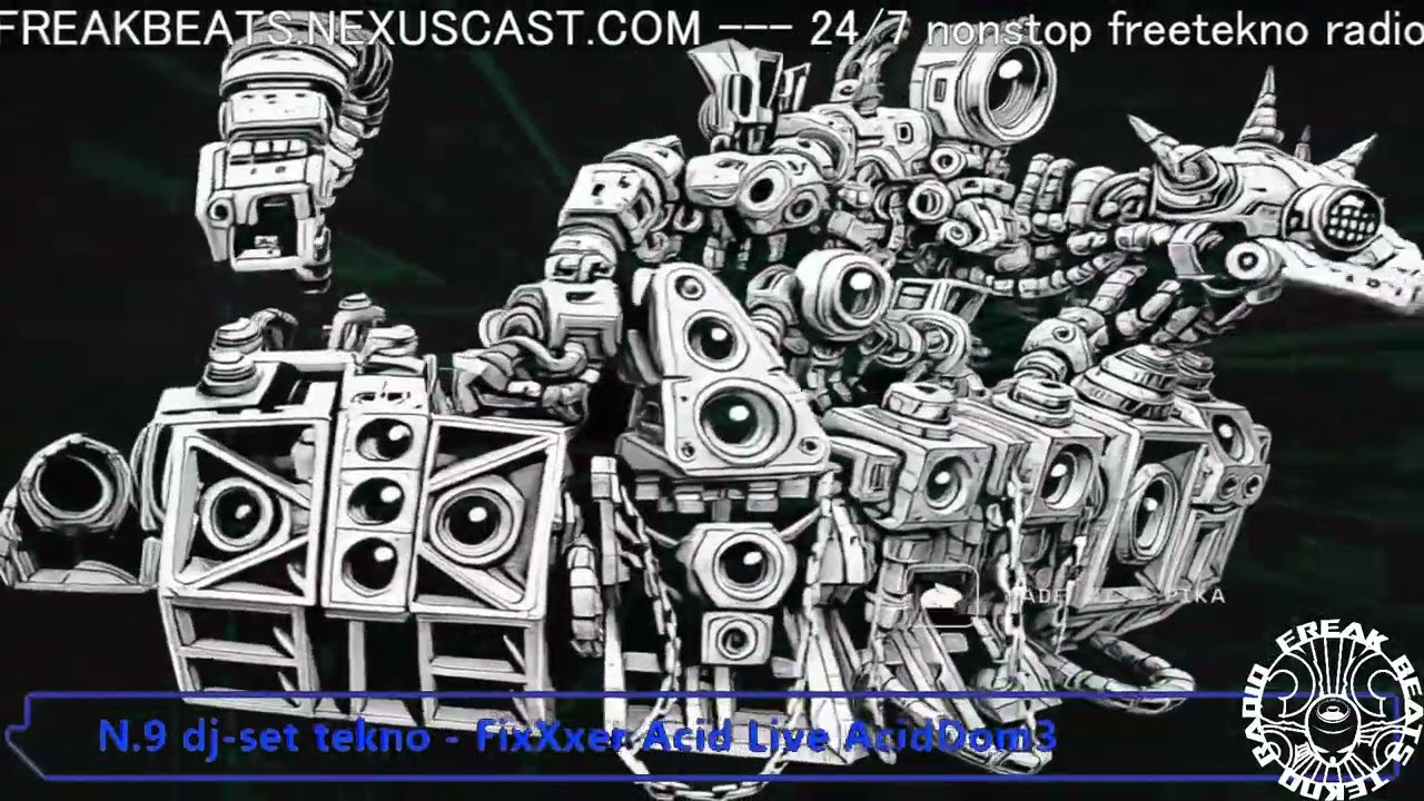 Tekno Acid Mental Hardtek FrenchCore Tribe Breaks 24/7 Live Radio - by FreakBeats TeknoRadio -