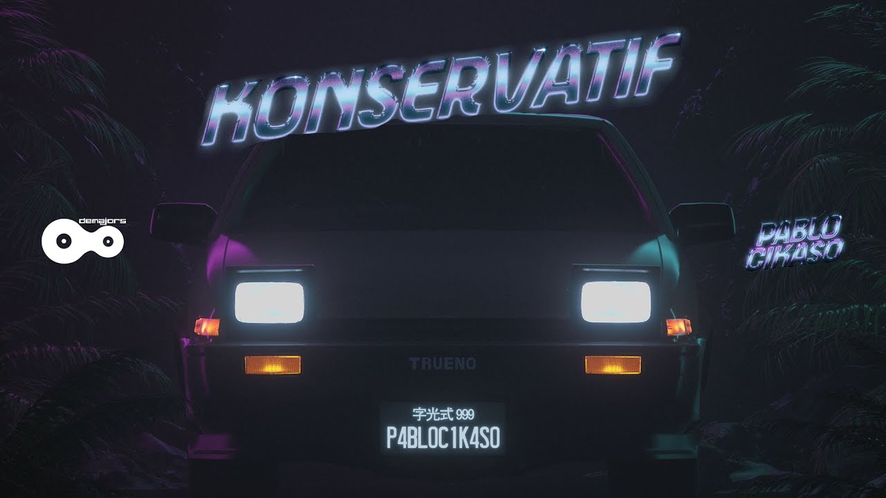 Pablo Cikaso, The Adams - Konservatif (Pablo Cikaso 80's Version) | Official Lyric Video
