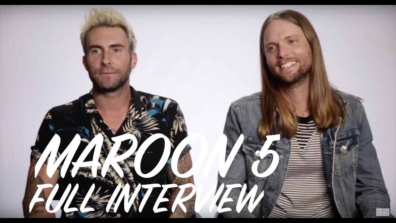 Adam Levine & James Valentine Interview