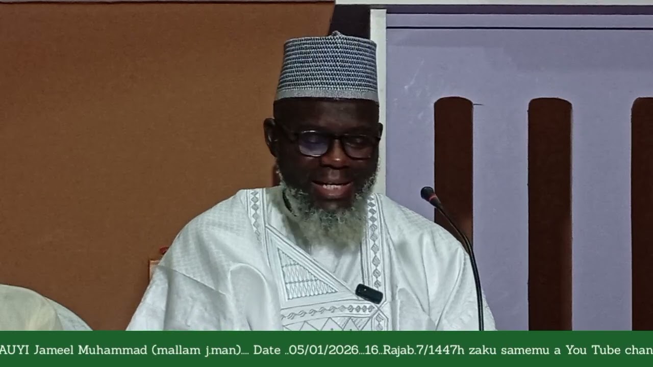 WEEKLY TAFSEER TAREDA SHEIKH MUHAMMAD LAWALI KUMO CIKIN SURATUL AHZAB