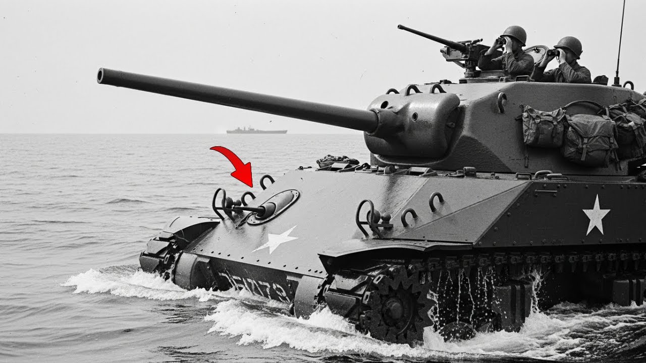 When This American Tank Sank a Japanese Warship — The Only Time in History