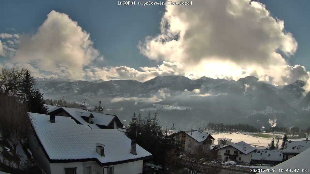 Timelapse Lagorai 30/01/2026