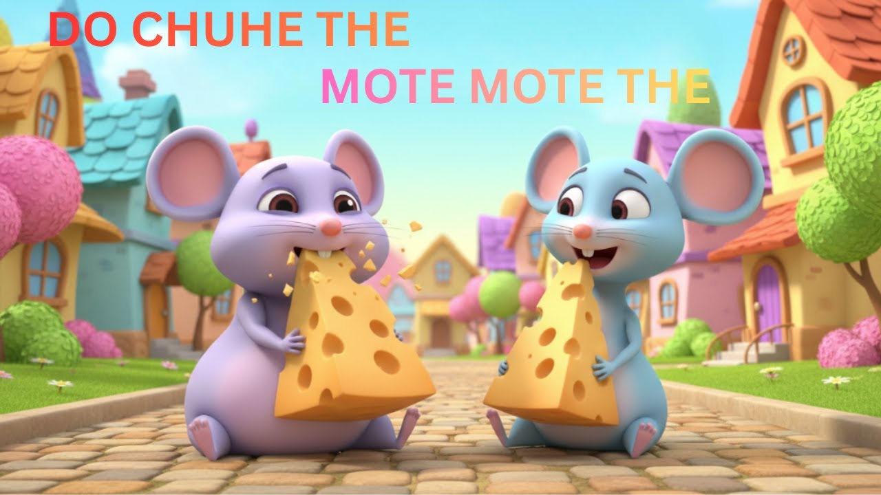 DO CHUHE THE  MOTE MOTE THE   (FOR KIDS)  A BUETIFUL 3D ANIMATED VIDEO