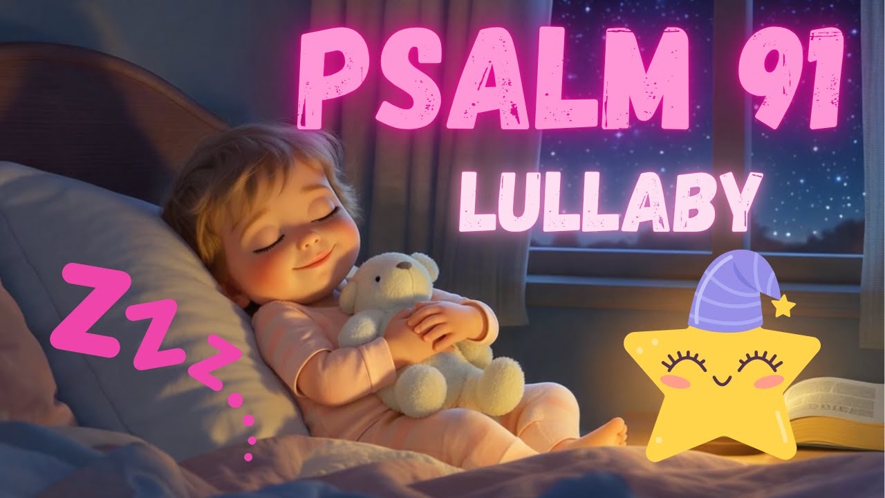 🌙 💤Psalm 91 Lullaby &ndash; Peaceful Sleep FOR BABY God&rsquo;s Protection | Kids Bible Songs TV 🕊️