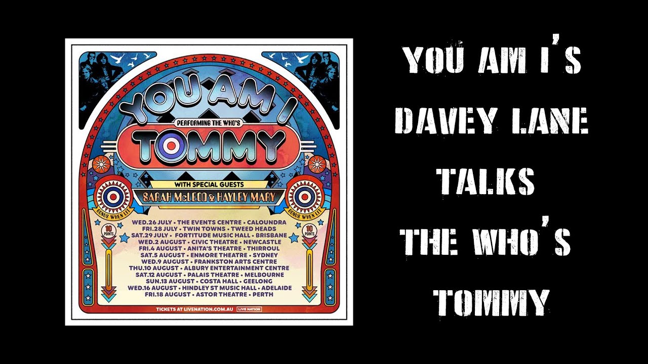 H2ZHW You Am I's Davey Lane Talks The Who's Tommy