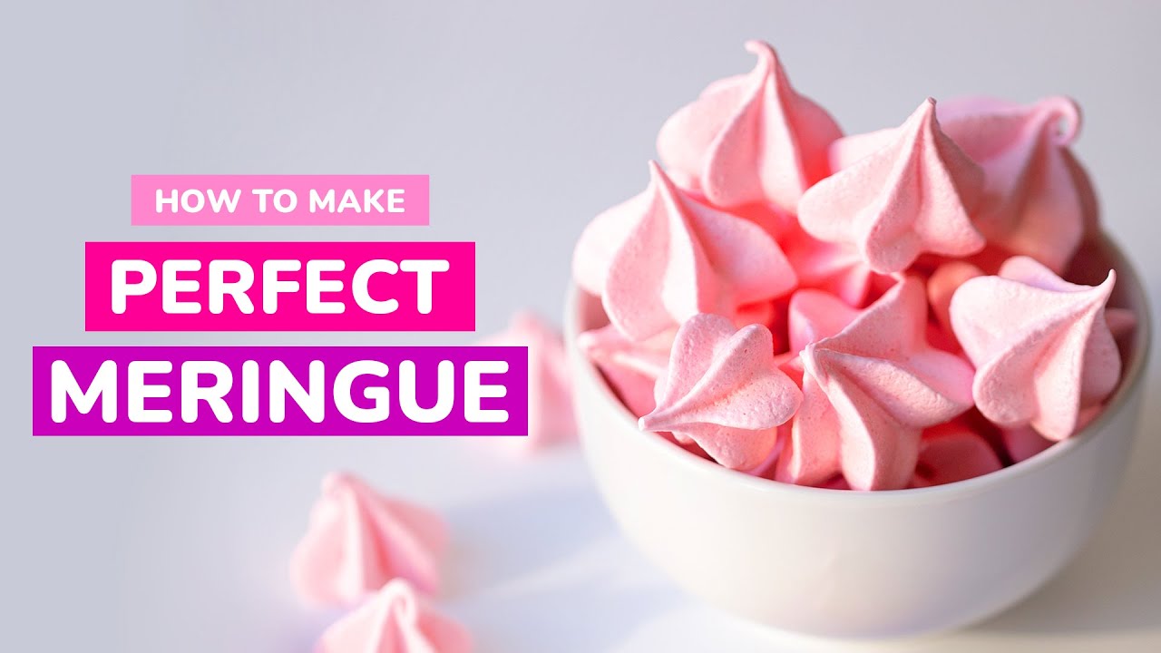 How to Make Meringue Cookies | Easy Meringue Kisses Recipe