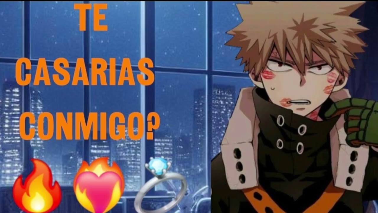 ASMR ROLEPLAY Bakugo te pide matrimonio 💍🔥❤️‍🔥
