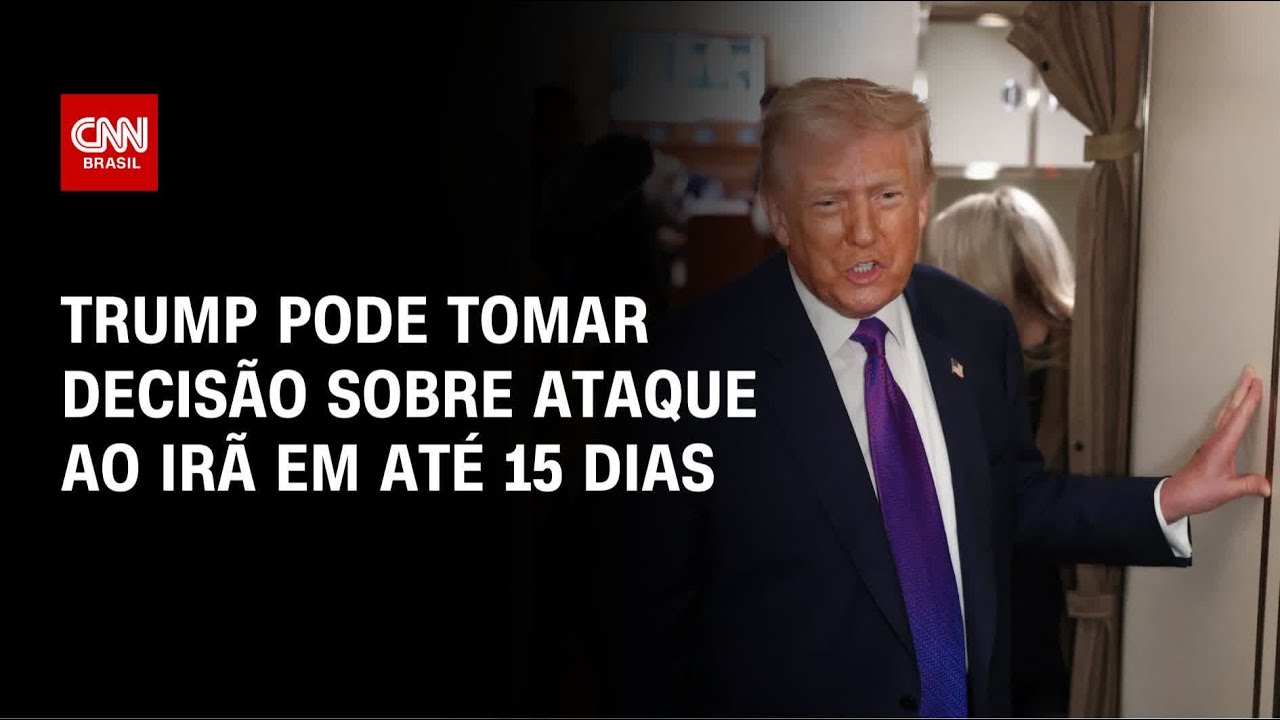 Trump diz que decidirá sobre conflito com o Irã em até 15 dias | HORA H