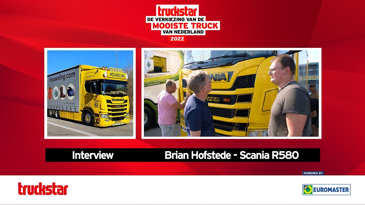 Scania R580 Houweling | Mooiste Truck van Nederland 2022