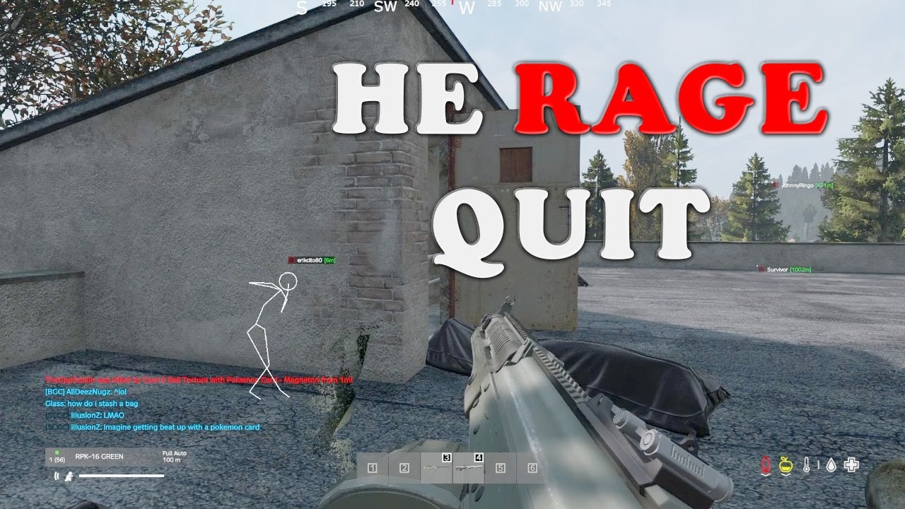 DayZ Admin makes cheater RAGE QUIT! | Ep4