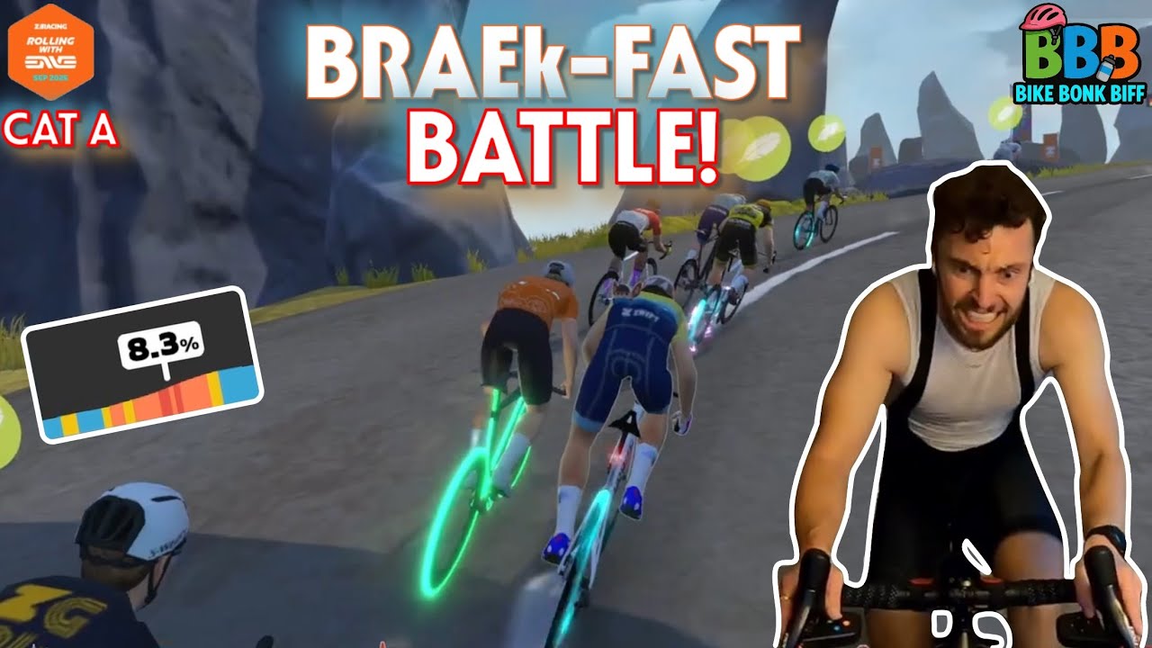 All Out on BRAEk-fast Crits and Grits | Zwift Race – Rolling With ENVE (Cat A)