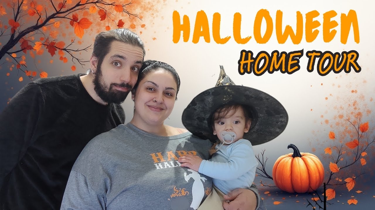 Halloween in casa con un bimbo piccolo • decorazioni semplici e NON Spaventose // Valentina 