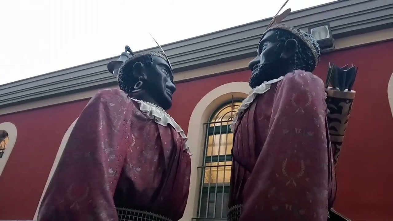 Iruñeko erraldoiak. Gigantes de Pamplona.