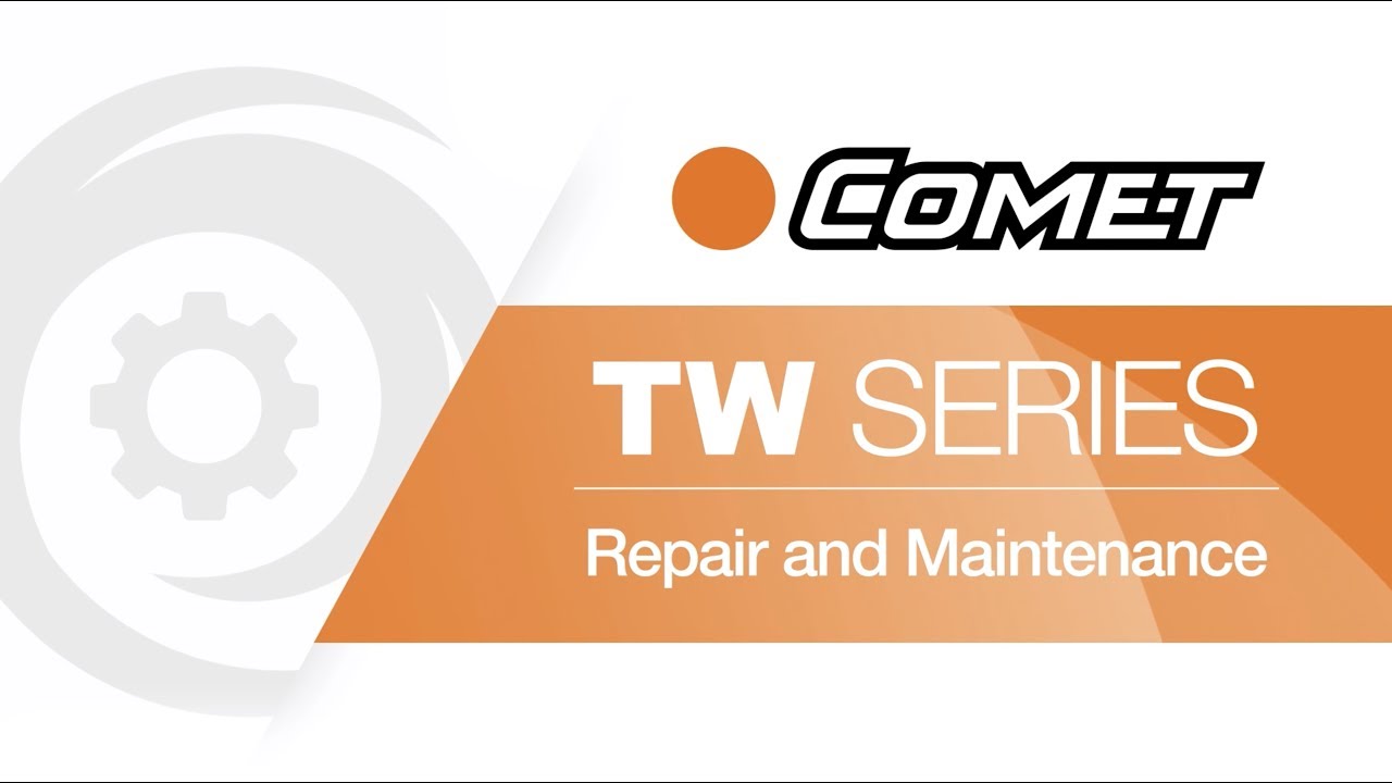 Comet TW STANDARD - Industrial triplex pumps