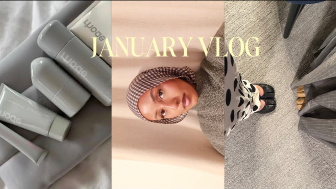 Life Lately | January Vlog (Vision Boards, January Empties, styling tips)