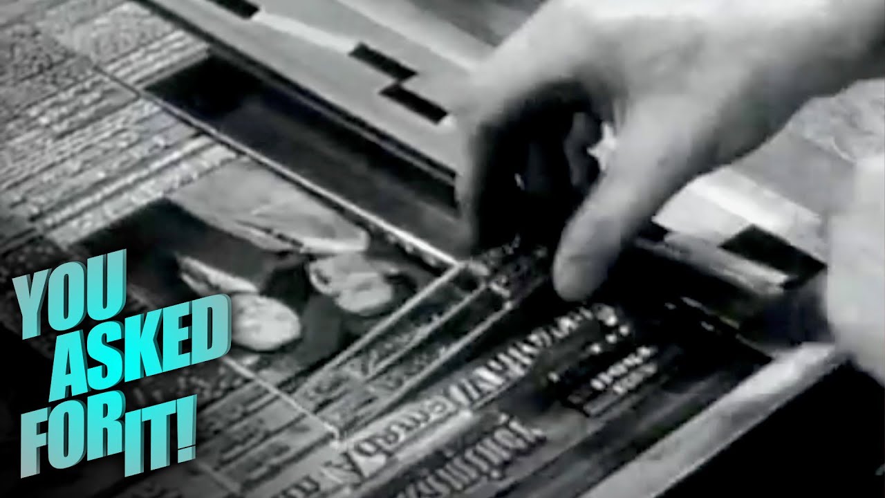 A Peek Inside a Newspaper Factory | You Asked For It