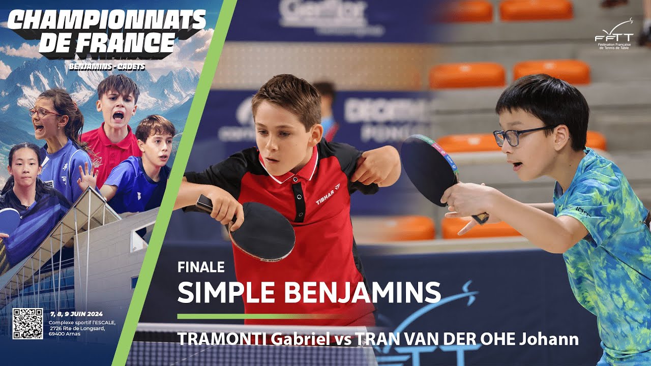 TRAMONTI Gabriel vs TRAN VON DER OHE Johan | FINALE | FRANCES BENJAMINS 2024