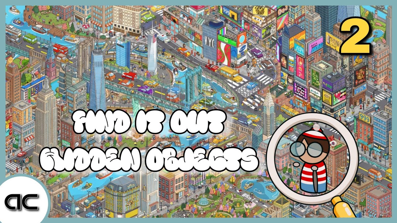 Find It Out Gameplay Part 2 | 🗽 Hidden Objects Puzzle in New York City! 😵‍💫🔍