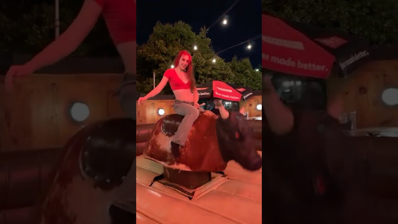Mechanical Bull Rental Ottawa | Crazy Horse Bar Ride | Jed the Mechanical Bull