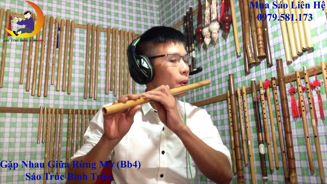 Gặp Nhau Giữa Rừng Mơ |Nhạc Tây Bắc| - Sáo Trúc Bính Trần