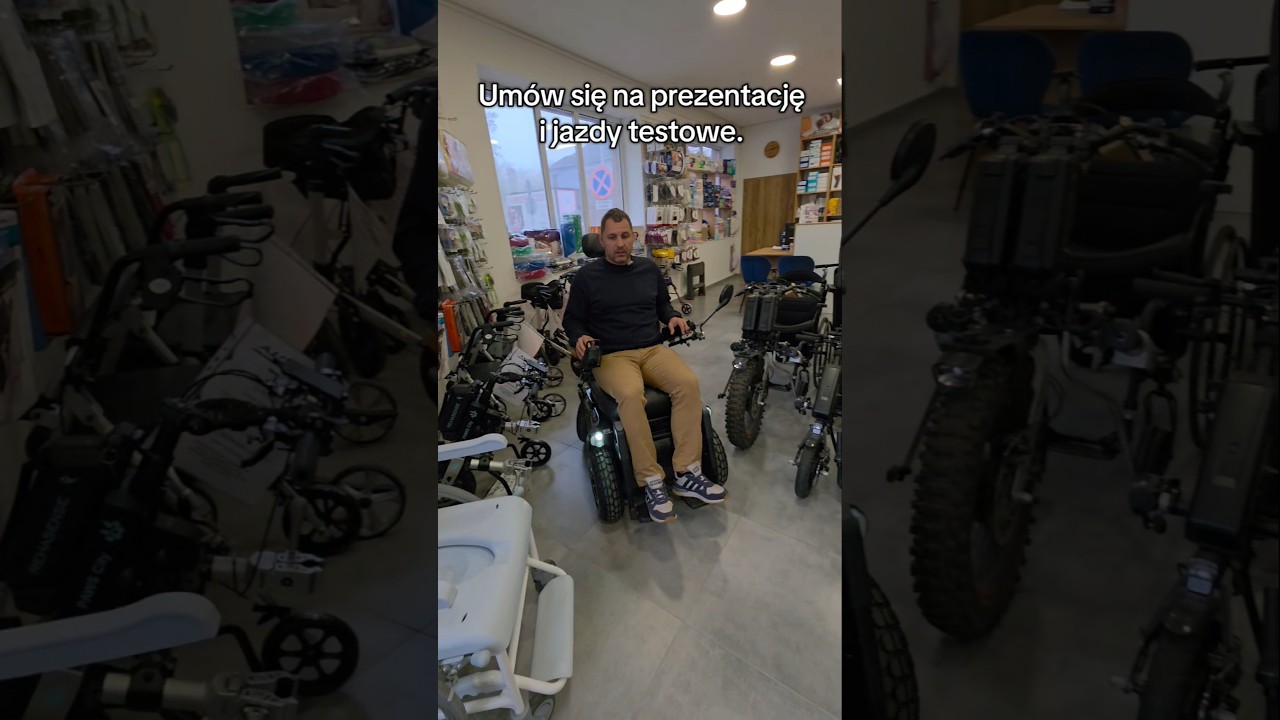 Meyra Optimus 2. W&oacute;zek inwalidzki elektryczny. Um&oacute;w się na jazdy testowe i prezentację Sklepallmed
