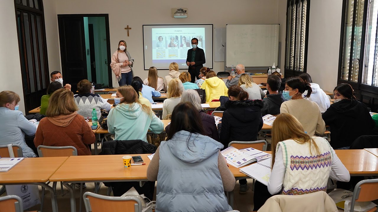 UCV Cursos de español a refugiados ucranianos