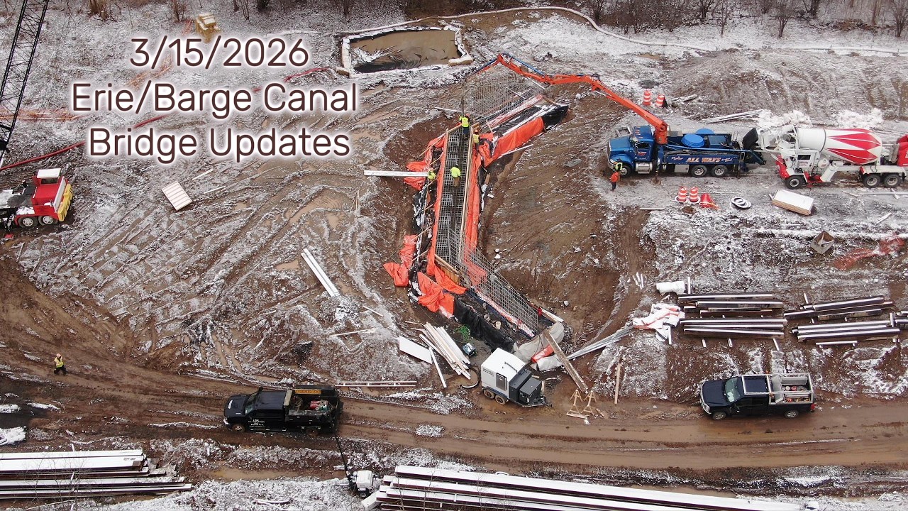 March 15th 2026 Erie Barge Canal Bridge
