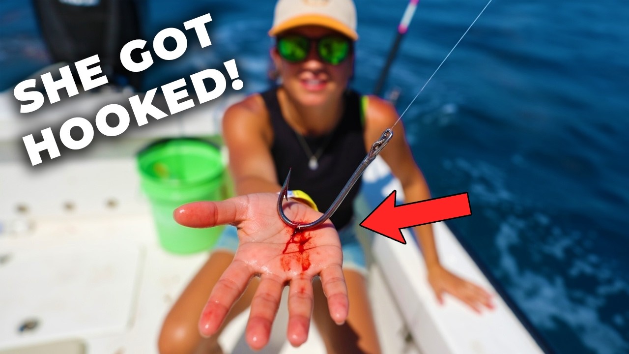 She RIPPED IT OFF LIKE NOTHING! *Catch & Cook*