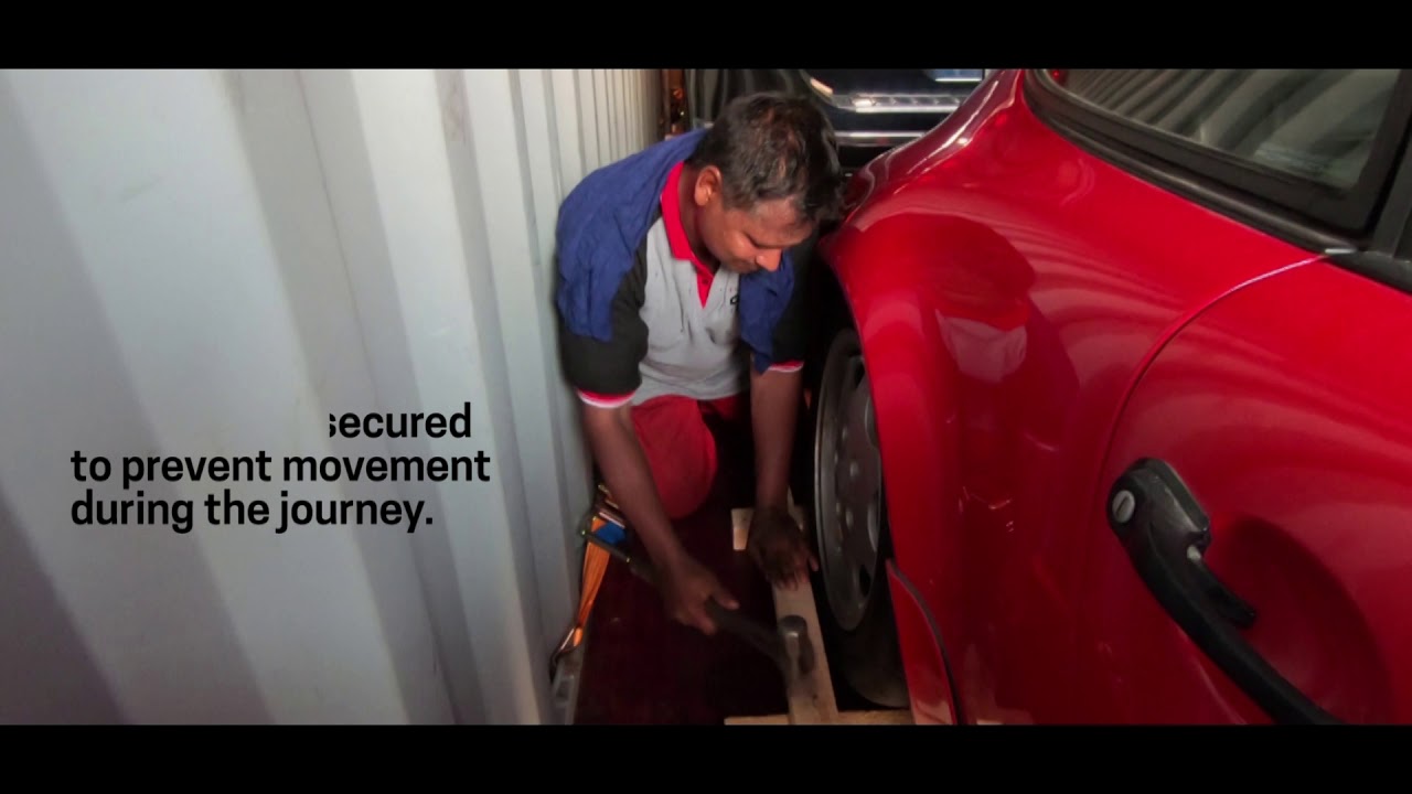 Car Shipping Via Container Shipment From Dubai