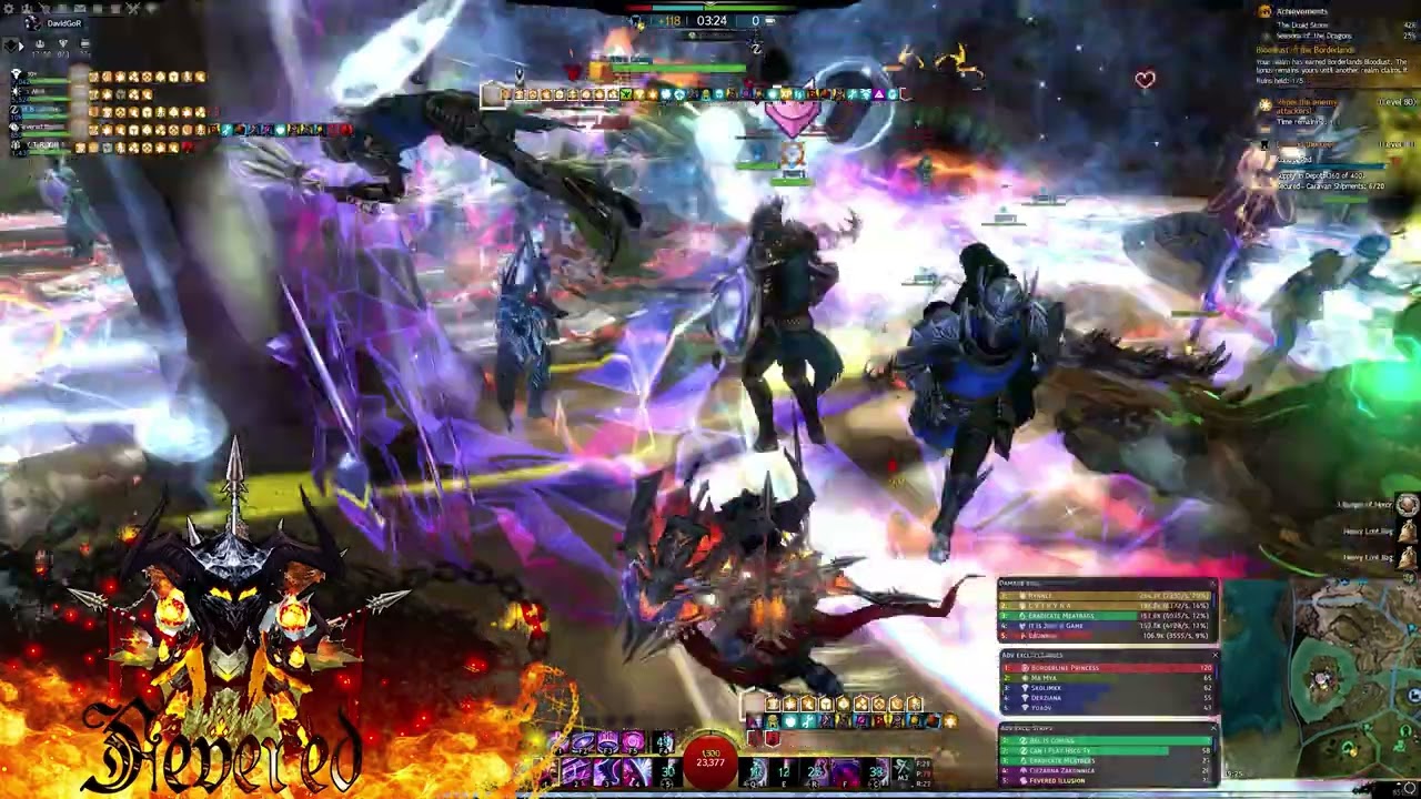 Guild Wars 2 - WvW - Chronomancer adventures zerg edition [RIOT]